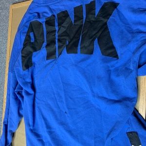 Blue shirt/sweater from PINK